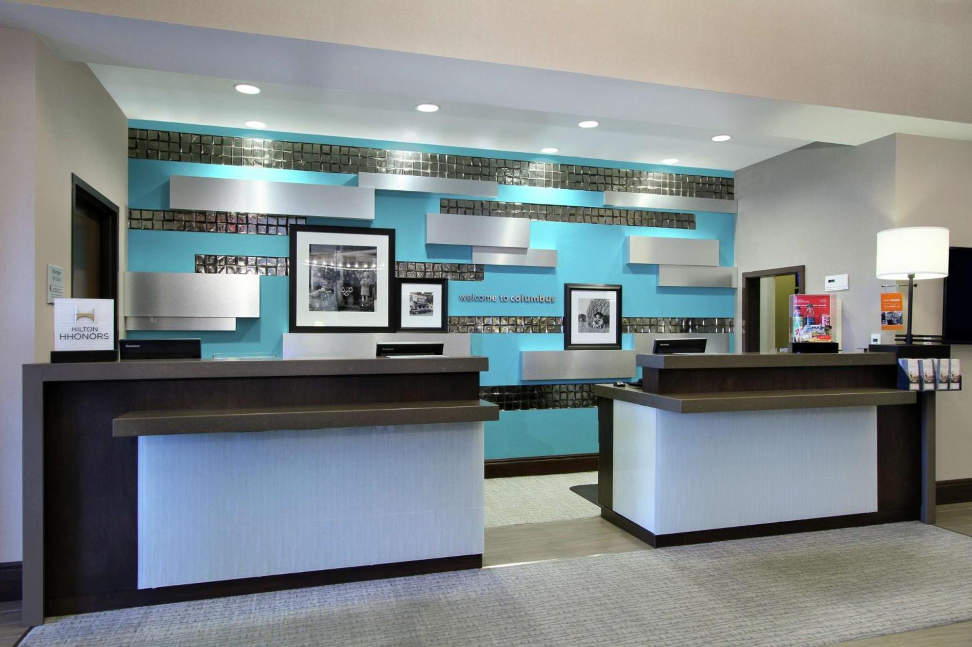 Hampton Inn & Suites Columbus/University Area Εξωτερικό φωτογραφία