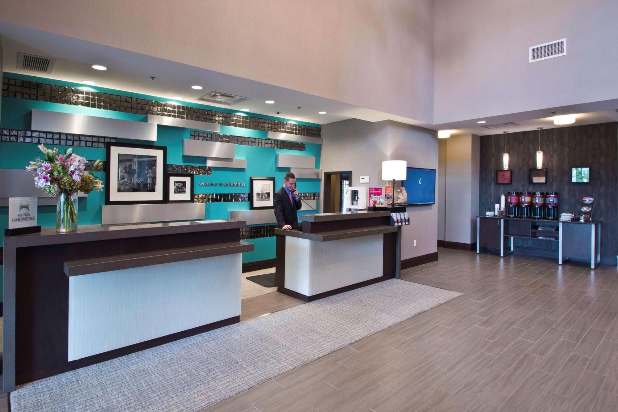 Hampton Inn & Suites Columbus/University Area Εξωτερικό φωτογραφία