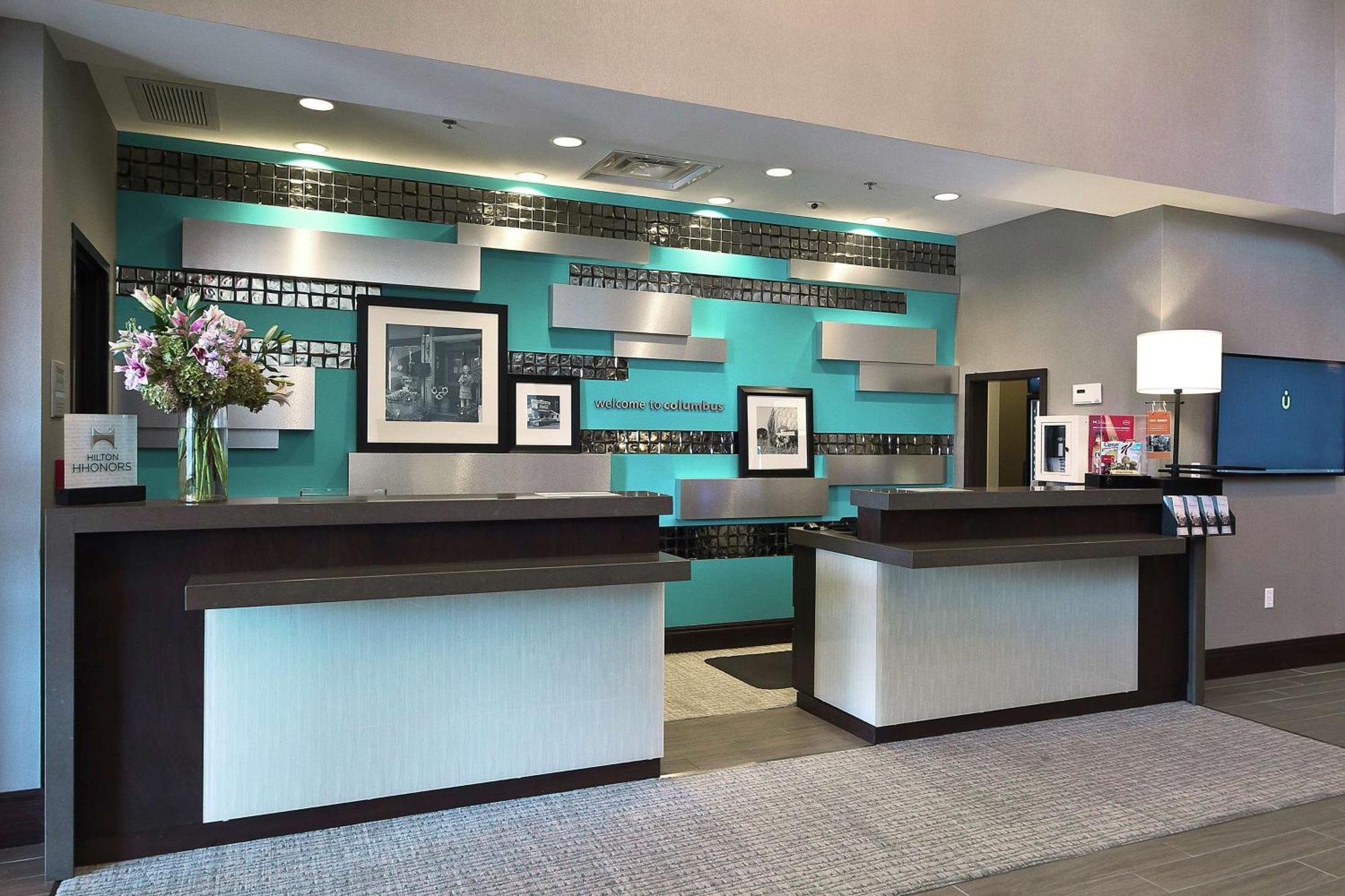 Hampton Inn & Suites Columbus/University Area Εξωτερικό φωτογραφία